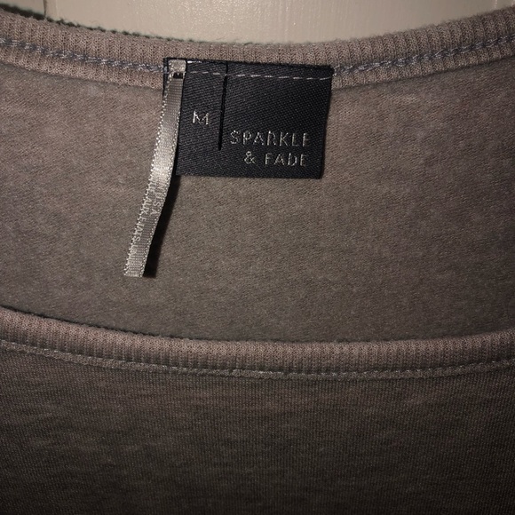 Sparkle & Fade Gray (with a hint of purple) Sweatshirt - Picture 3 of 3